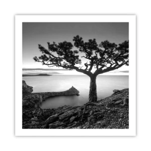 Plakat - Fred hele vejen til horisonten - 60x60 cm