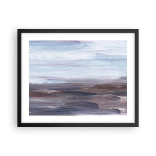 Plakat i sort ramme - Elementer: vand - 50x40 cm