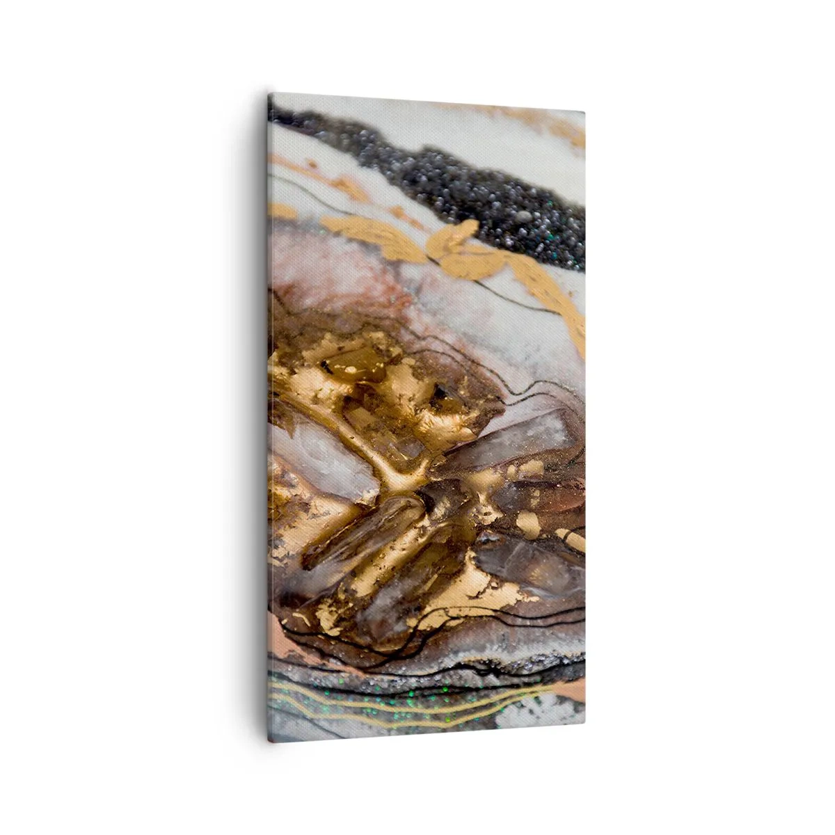 Lærredstryk - Billede på lærred - Jord element - 55x100 cm