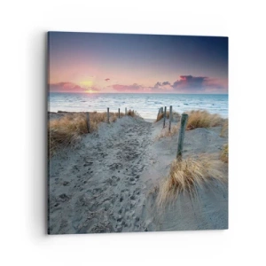 Lærredstryk - Billede på lærred - Du har udgydt en regnbue af strålende pragt.... - 70x70 cm