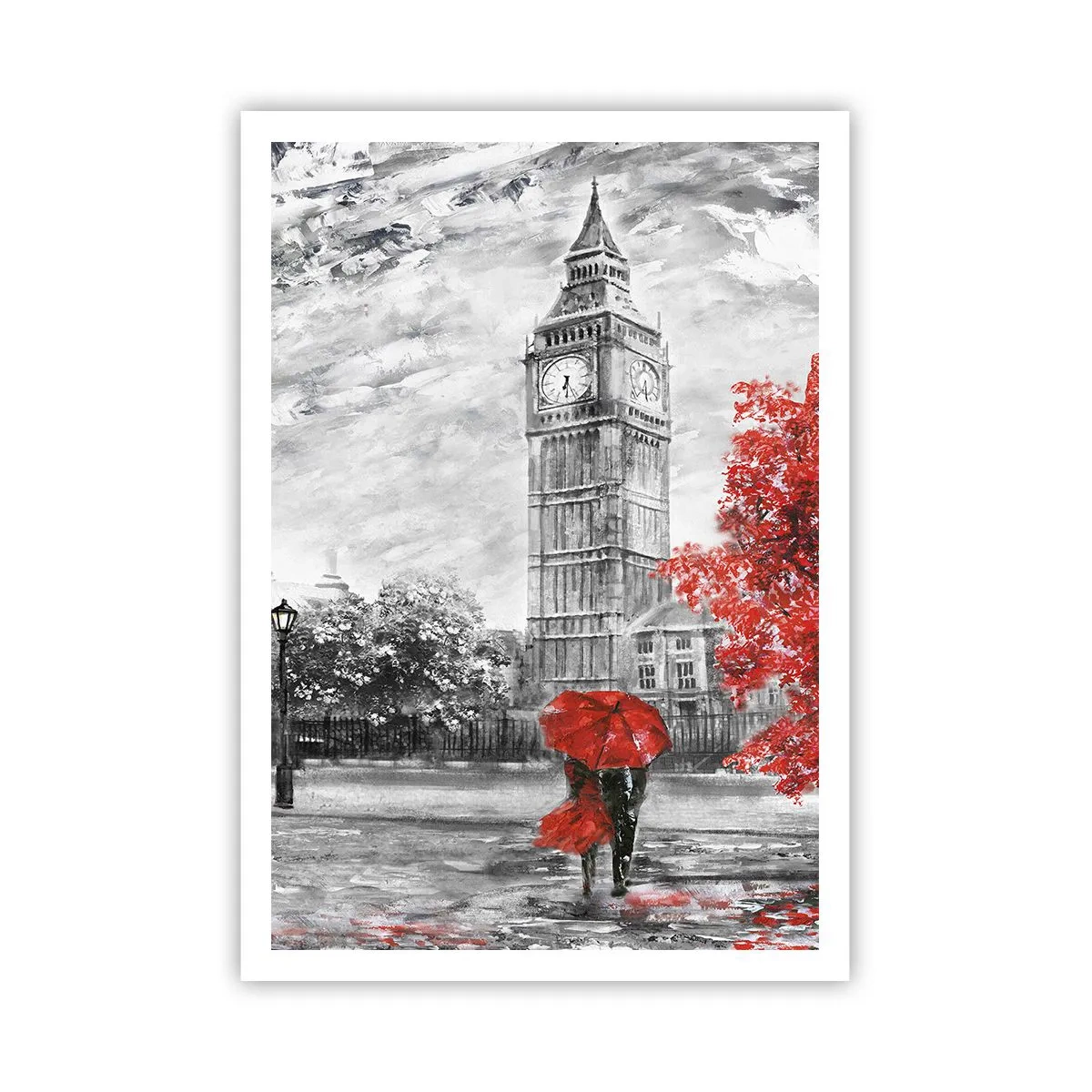 Plakat - En spændende dag - 70x100 cm