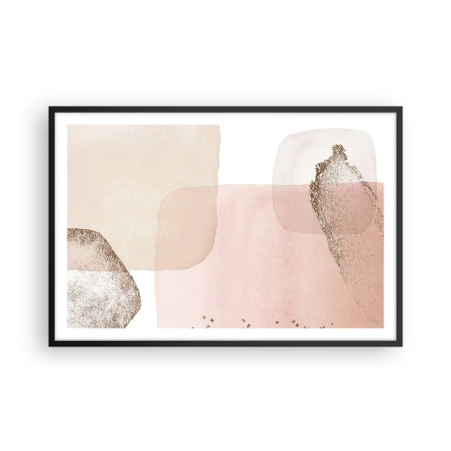 Plakat i sort ramme - Et kig gennem farver - 91x61 cm