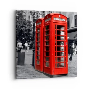 Lærredstryk - Billede på lærred - , - 30x30 cm