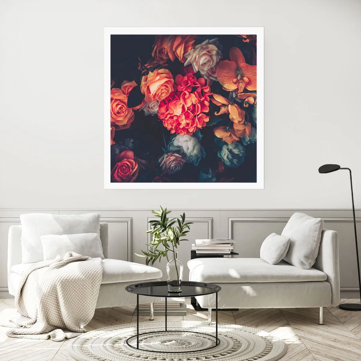 Plakat - Ligesom de hollandske mestre - 50x50 cm