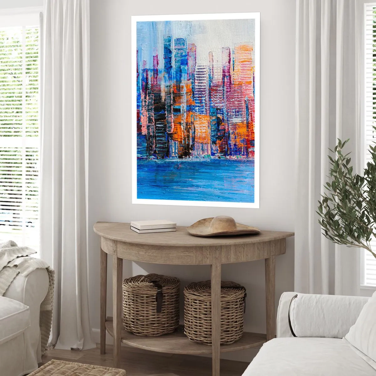 Plakat - En glad metropol - 40x50 cm