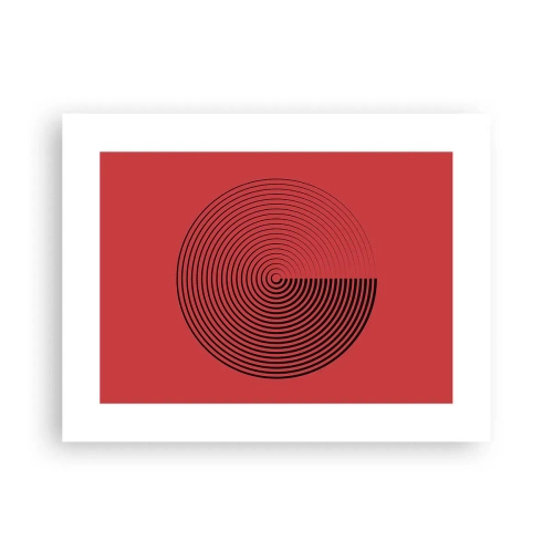 Plakat - Cirkulær bevægelse - 40x30 cm