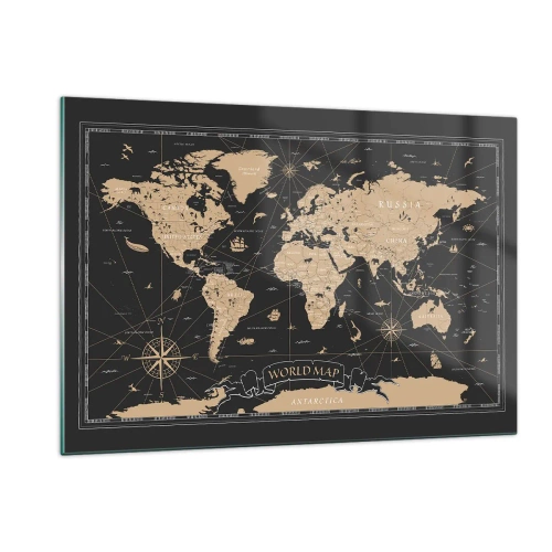 Billede på glas - Grænserne for min verden - 120x80 cm