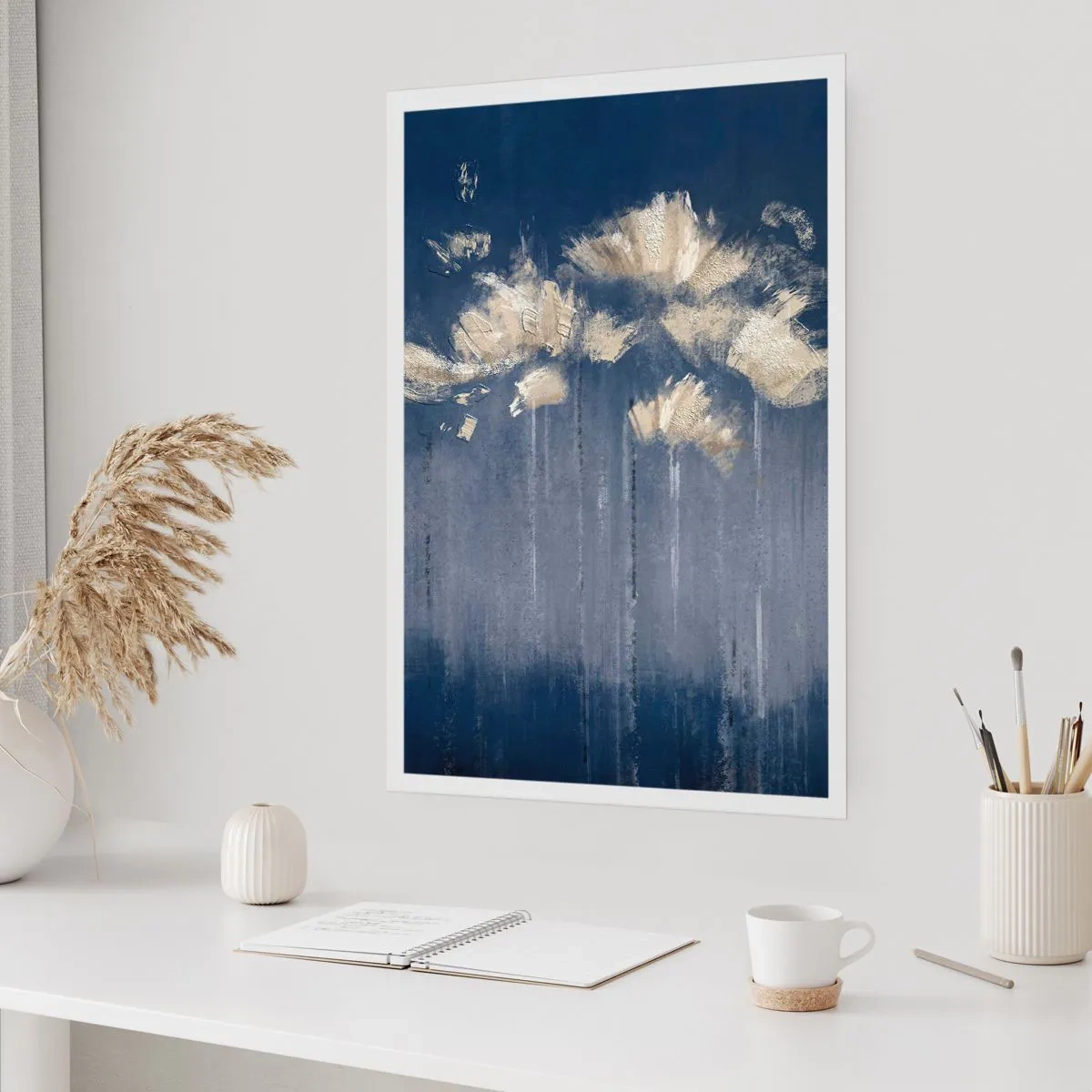 Plakat - Som kronblade i vinden - 50x70 cm