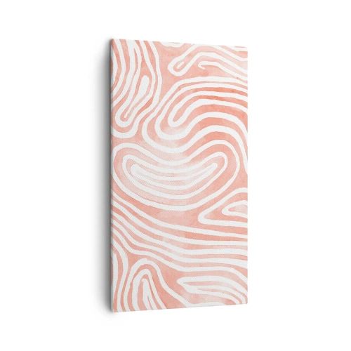 Lærredstryk - Billede på lærred - I en labyrint af koraller - 45x80 cm