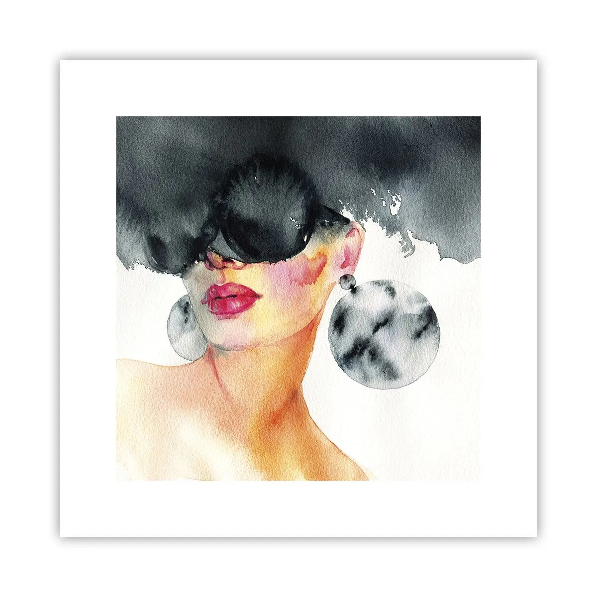 Plakat - Hemmeligheden bag elegance - 30x30 cm