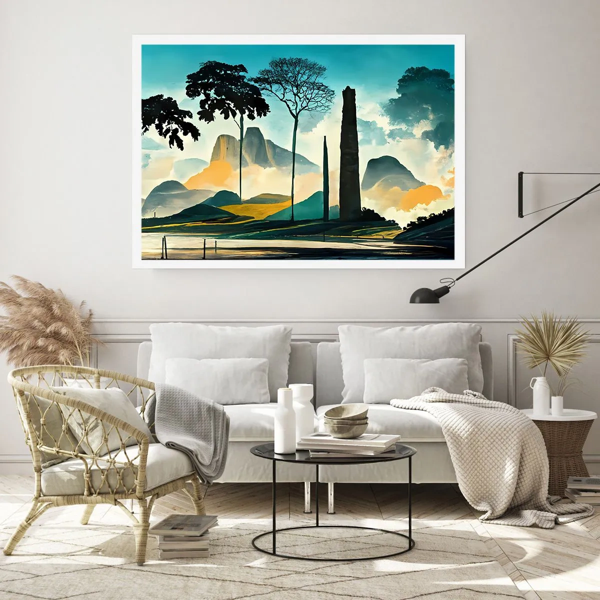 Plakat - Stadig højere og højere - 40x30 cm