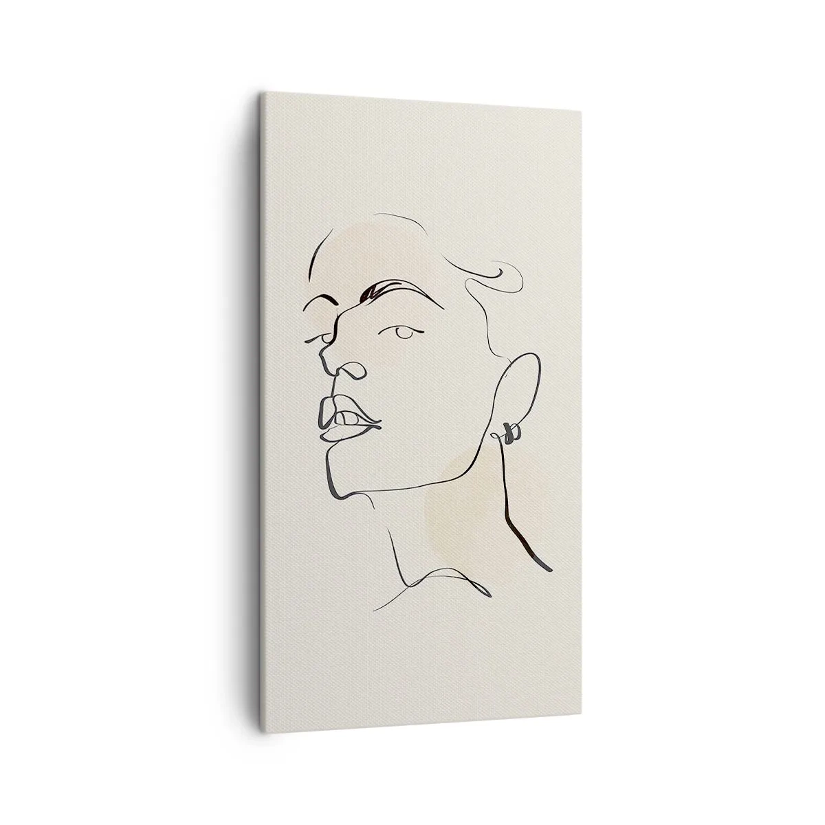 Lærredstryk - Billede på lærred - Et stolt blik - 45x80 cm