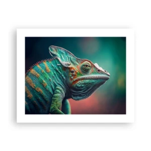 Plakat - Kan du se mig? Ikke godt... - 50x40 cm