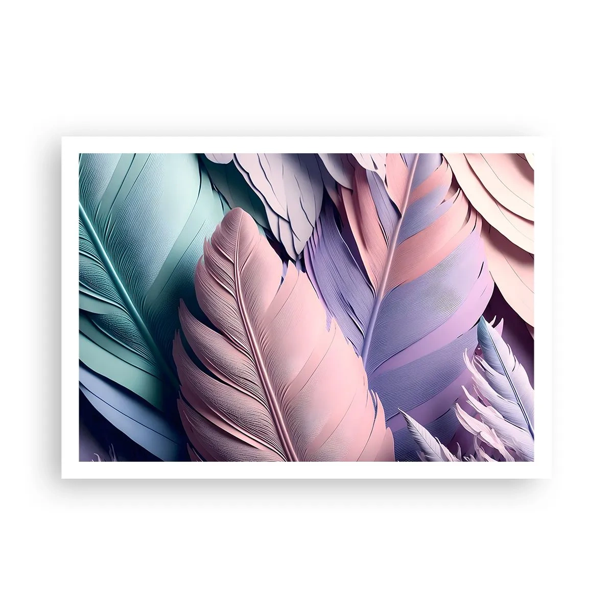 Plakat - Chik fugl - 100x70 cm