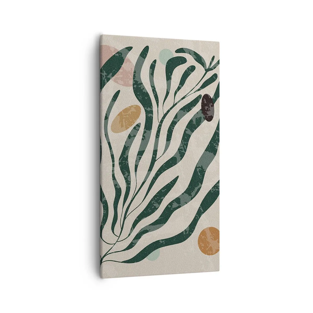 Lærredstryk - Billede på lærred - Blandt det grønne - 55x100 cm