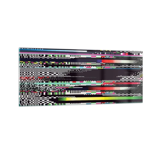 Billede på glas - Det kontrollerede billede af virkeligheden - 100x40 cm