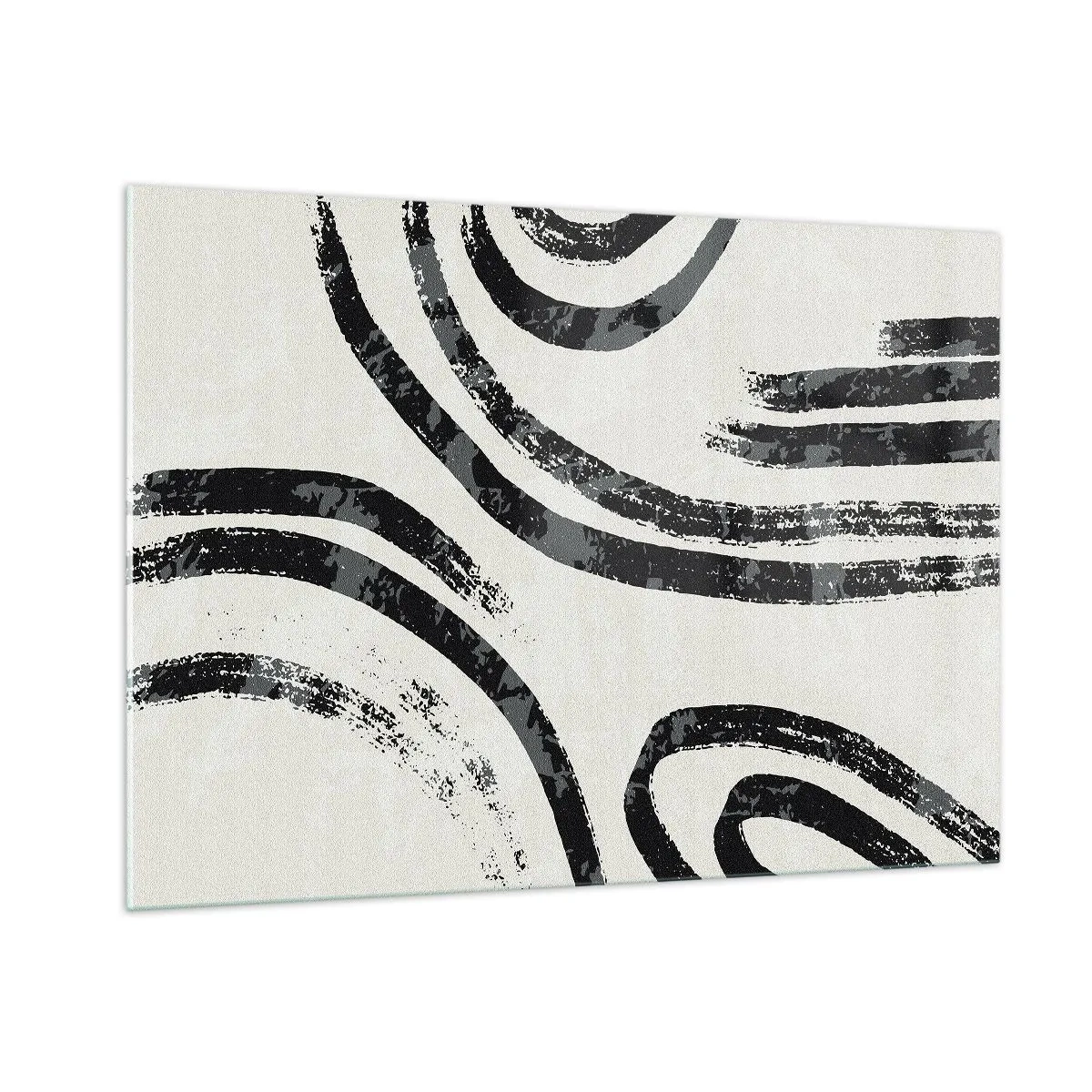 Billede på glas - Halvt stoppet - 100x70 cm