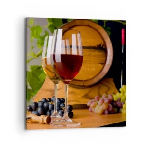 Lærredstryk - Billede på lærred - Som de gamle mestre - 70x70 cm