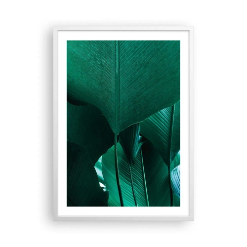 Plakat i hvid ramme - Mod lyset - 50x70 cm