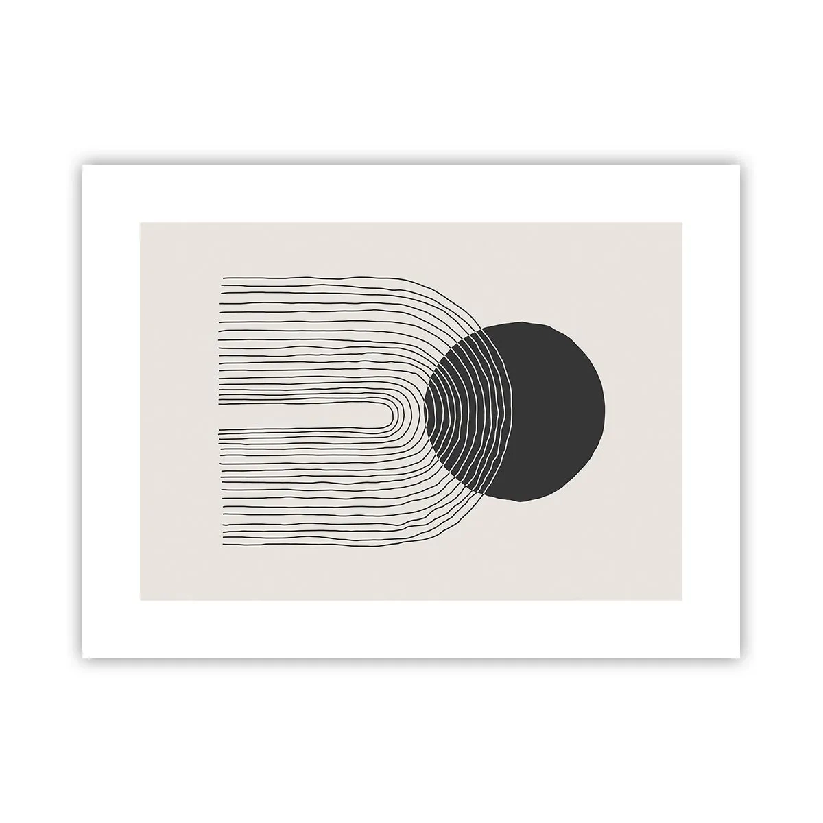 Plakat - Rystende og selvsikker - 40x30 cm