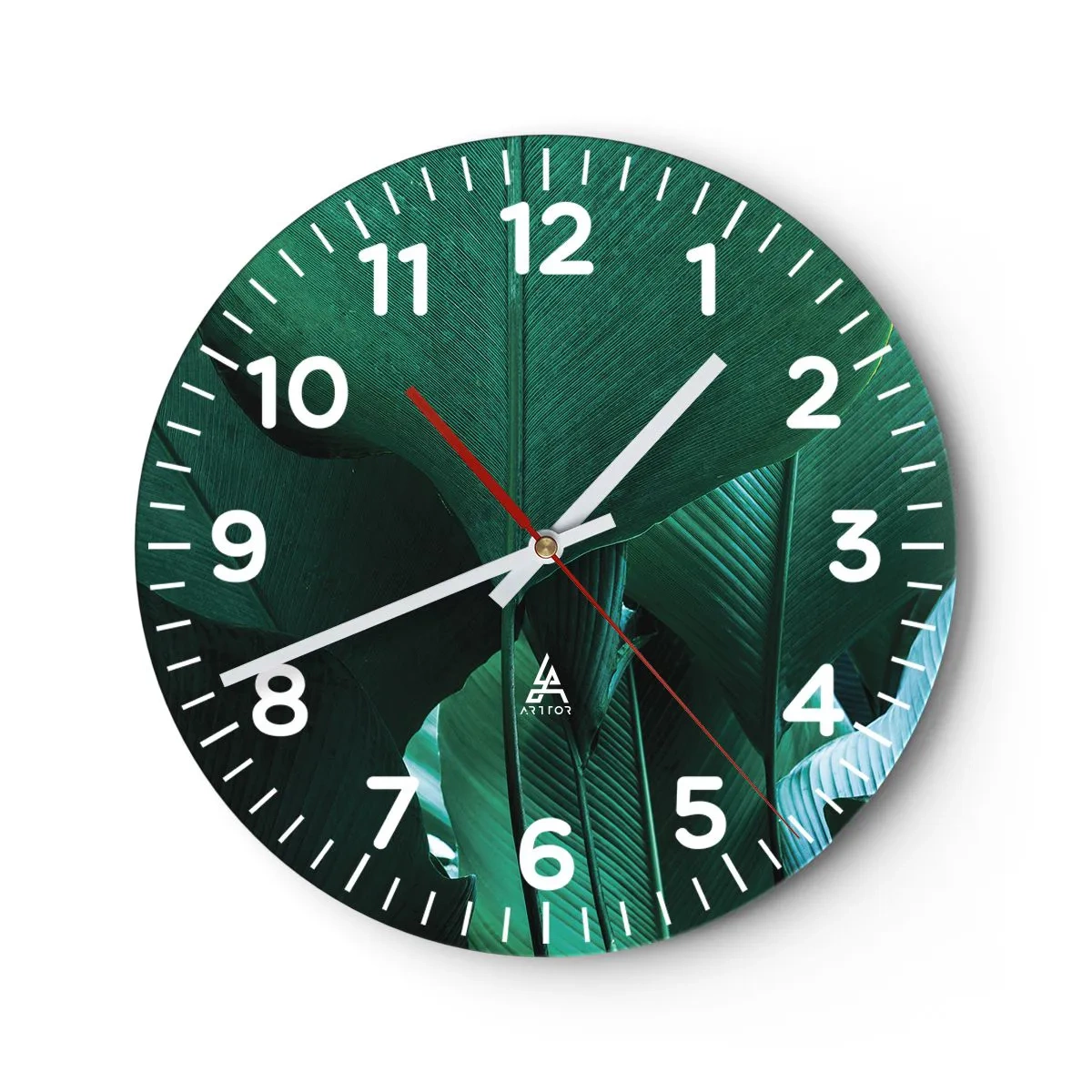 Vægur, Uret - Mod lyset - 30x30 cm