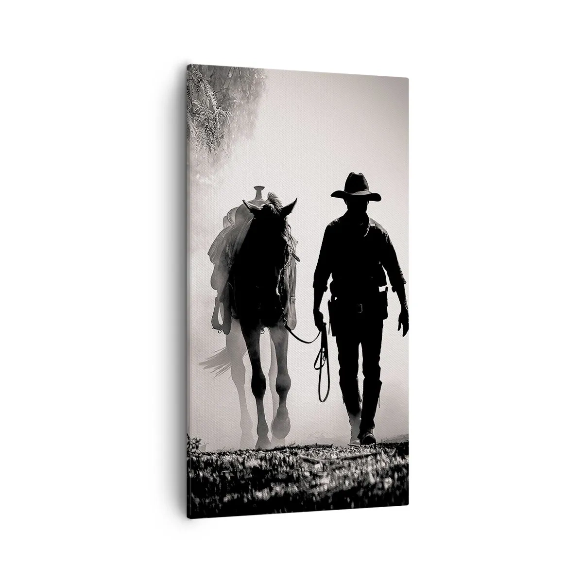 Lærredstryk - Billede på lærred - En morgen i Texas - 55x100 cm