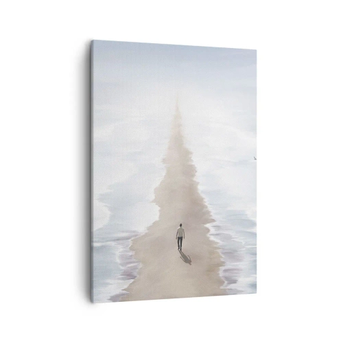 Lærredstryk - Billede på lærred - Lys fremtid - 50x70 cm