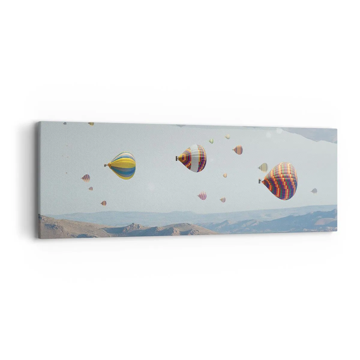 Lærredstryk - Billede på lærred - Alt er muligt her - 90x30 cm