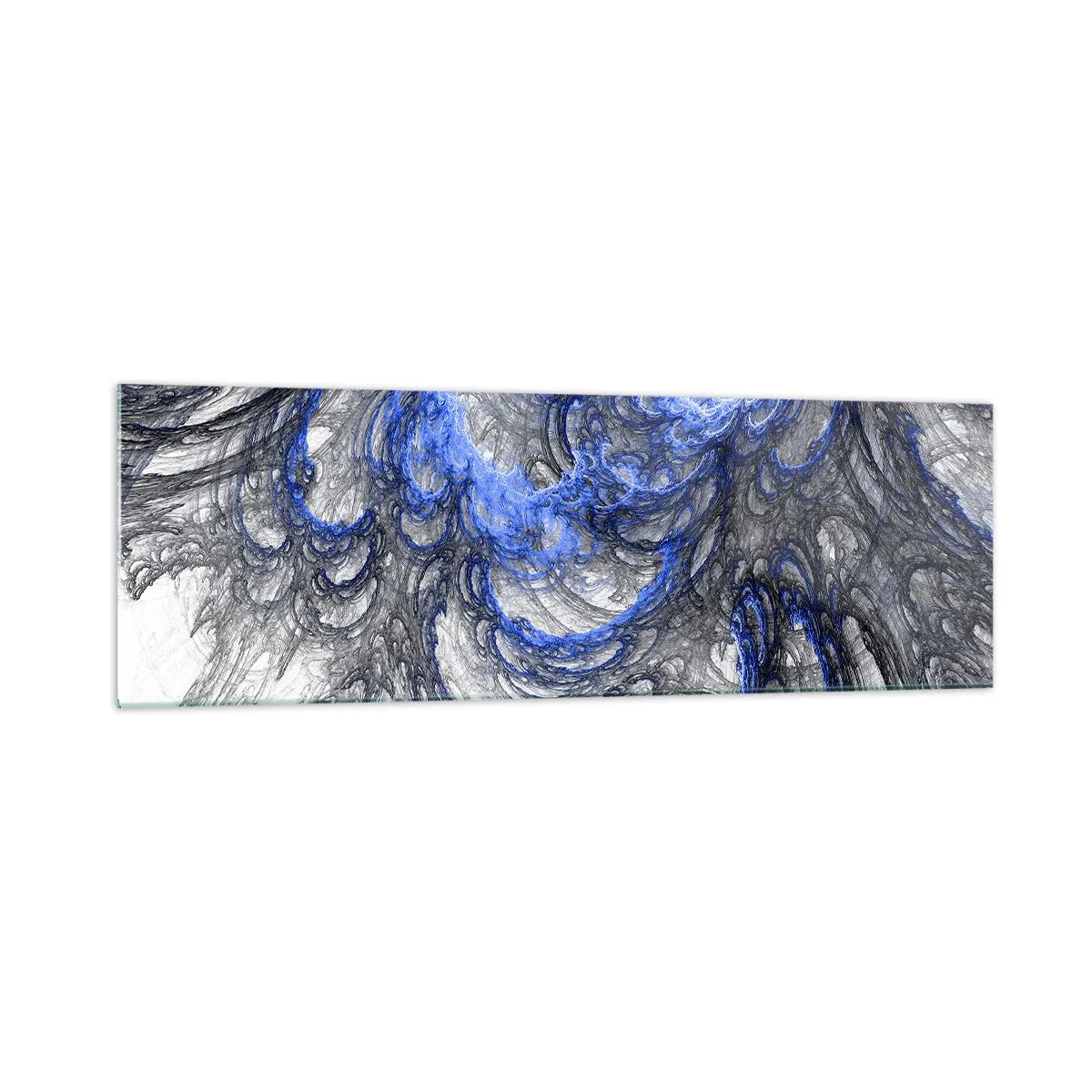 Billede på glas - En bølges fødsel - 160x50 cm