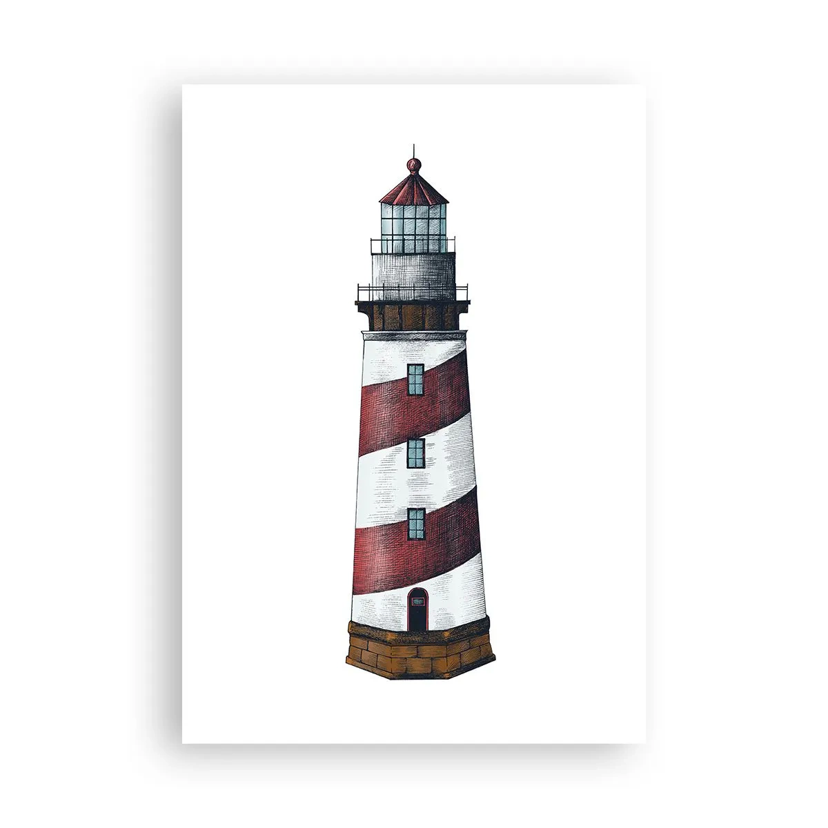 Plakat - Altid på vagt - 70x100 cm