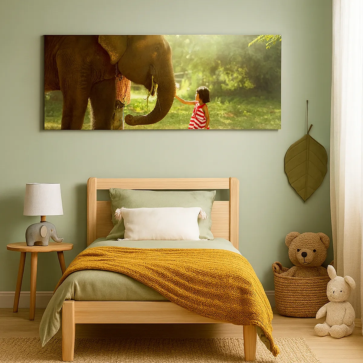 Lærredstryk - Billede på lærred - Venskabets kraft - 30x30 cm