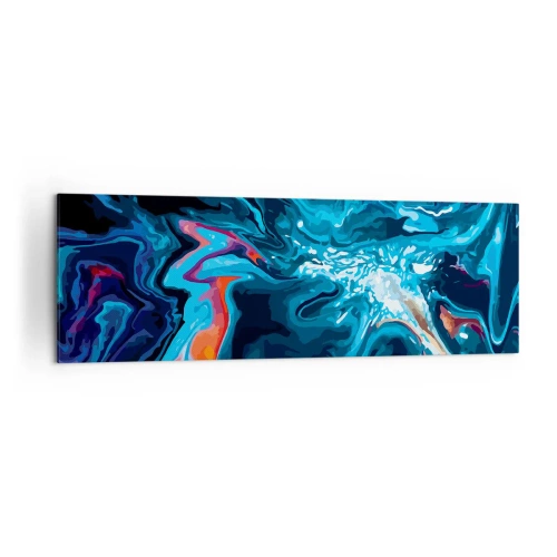 Lærredstryk - Billede på lærred - En rejse ind i himlen - 160x50 cm