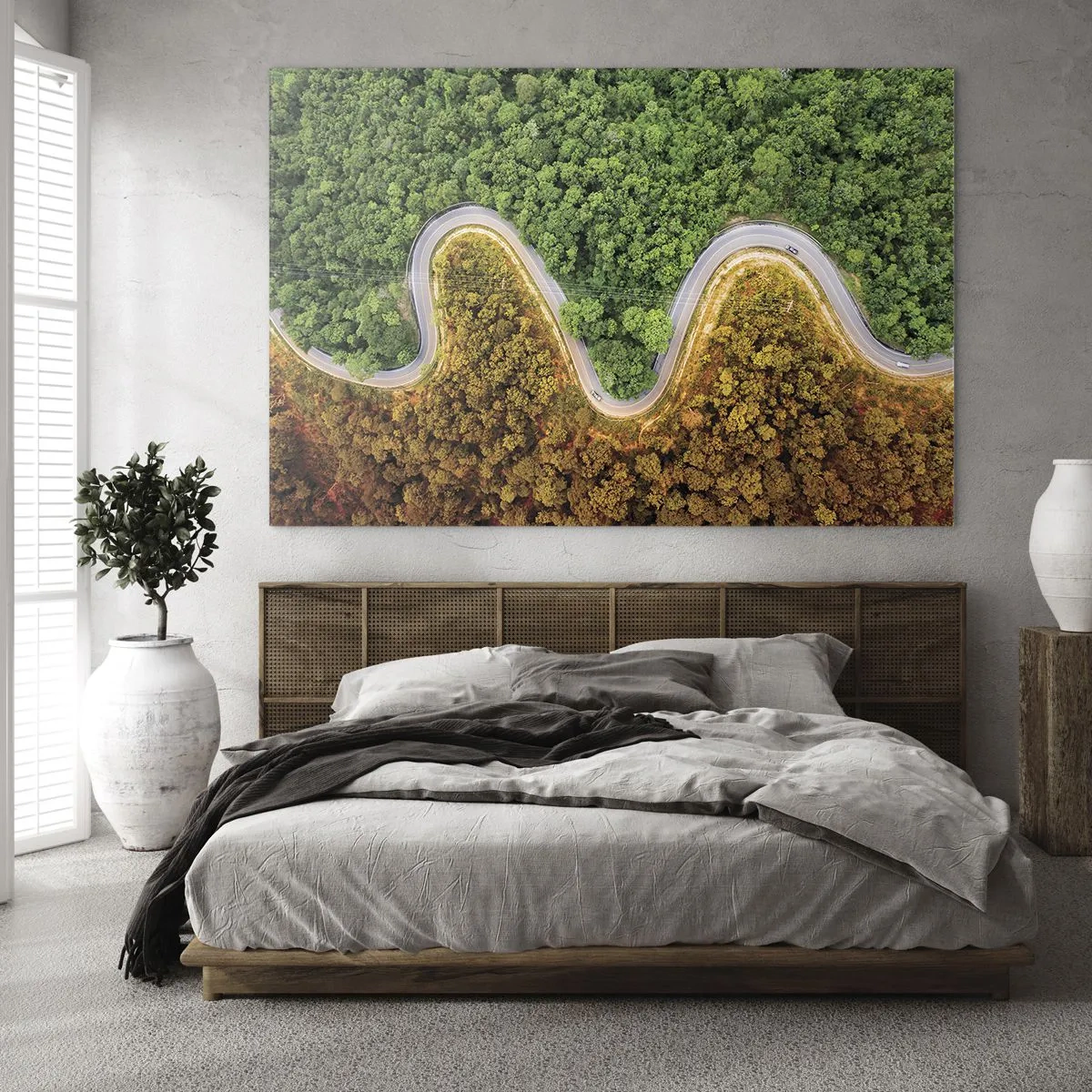 Billede på glas - Grænser og gennembrud - 120x80 cm