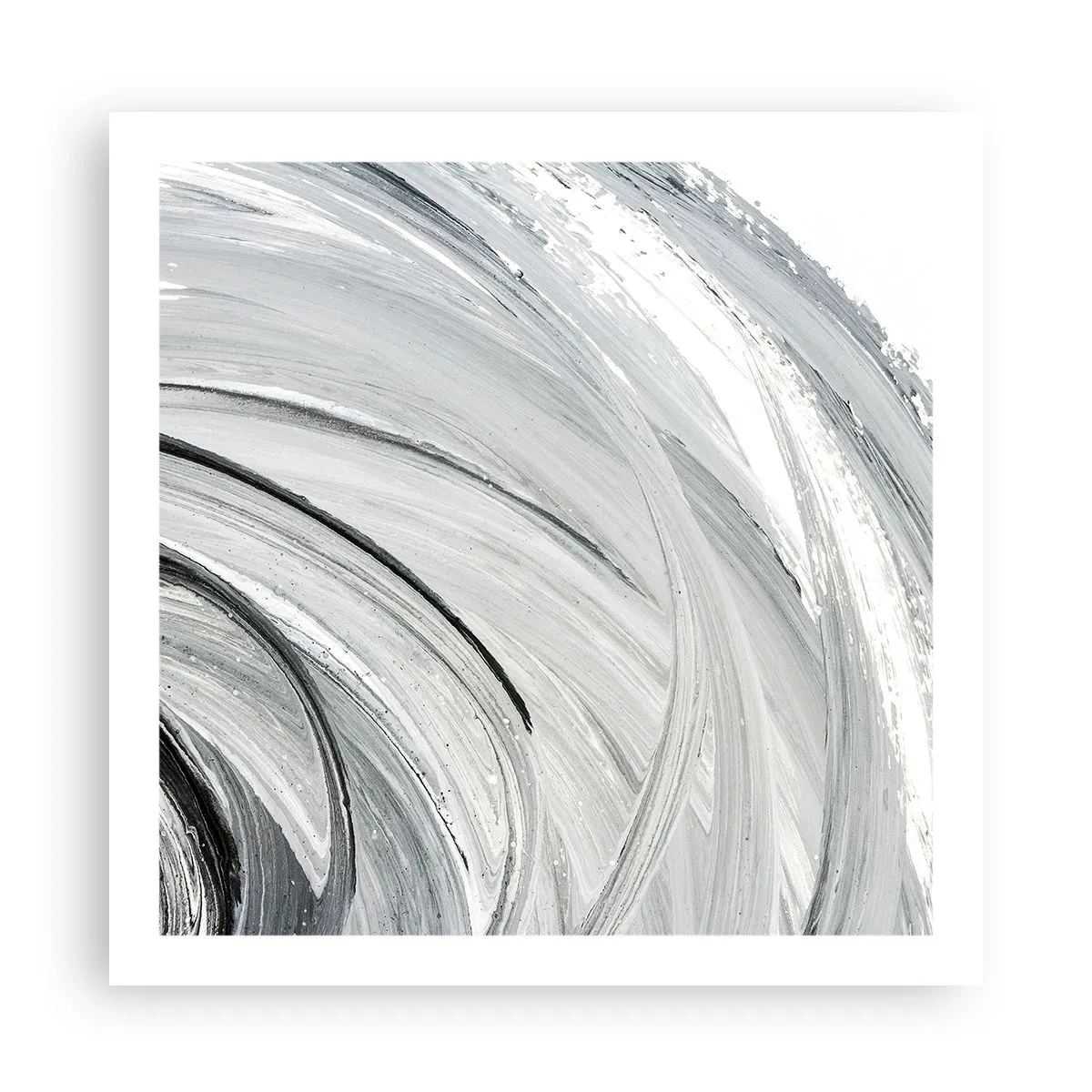 Plakat - Orbital komposition - 60x60 cm
