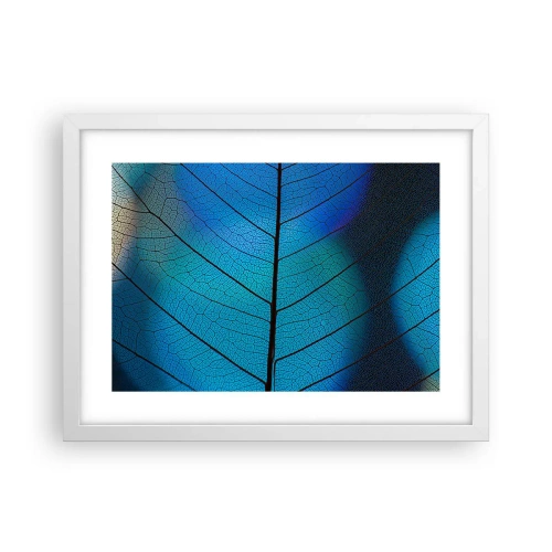 Plakat i hvid ramme - Indviklet konstruktion - 40x30 cm