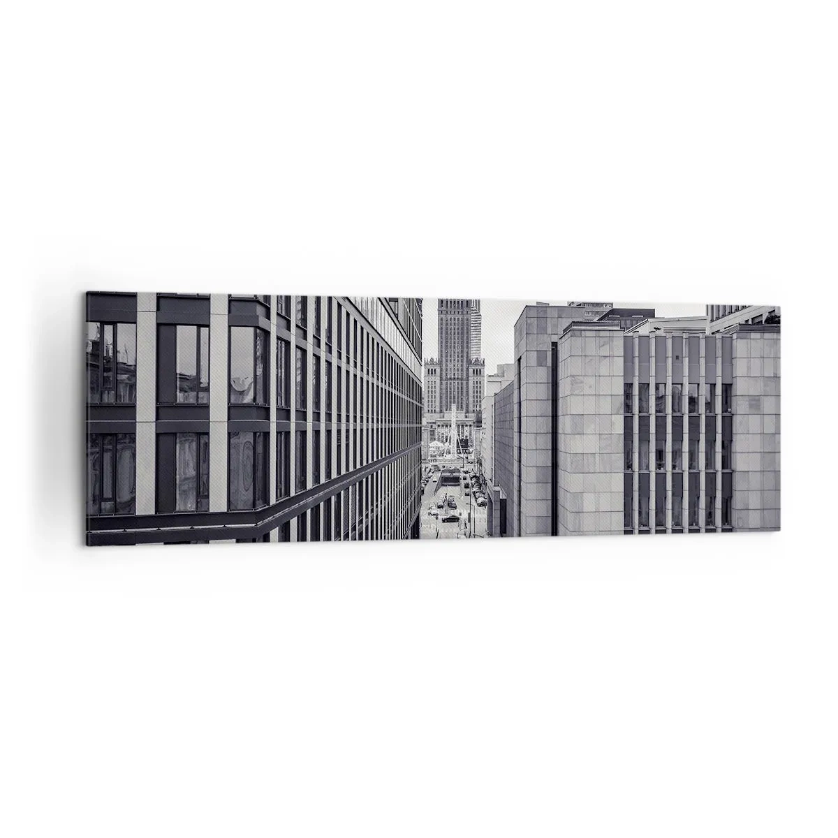 Lærredstryk - Billede på lærred - Warszawa dalen - 160x50 cm