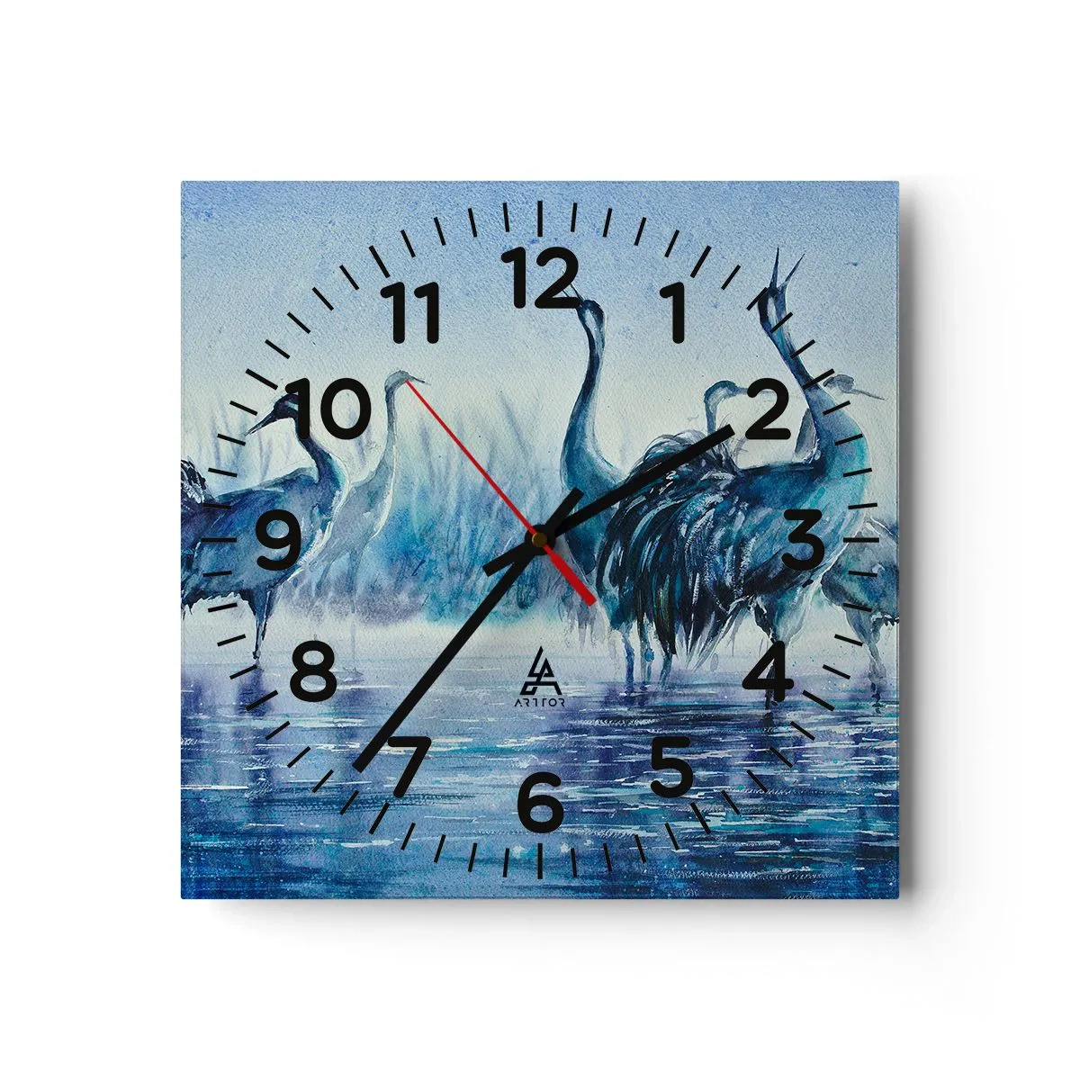 Vægur, Uret - Morgenmøde - 40x40 cm