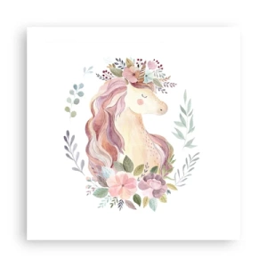 Plakat - En invitation til eventyrets verden - 50x50 cm
