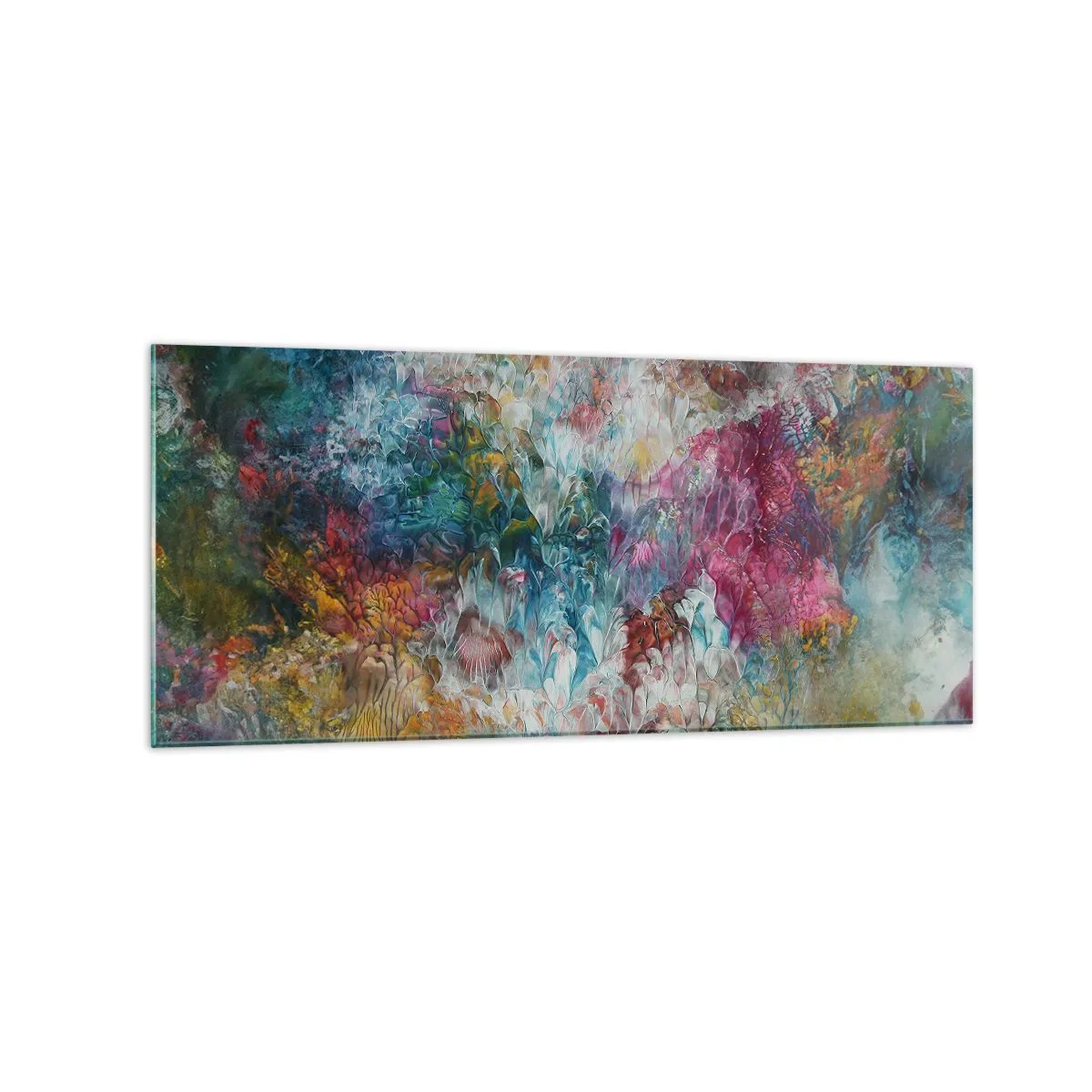 Billede på glas - I fuldt flor - 120x50 cm