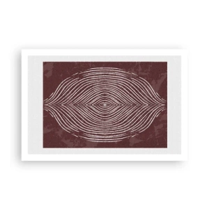 Plakat - Rummet taler - 91x61 cm