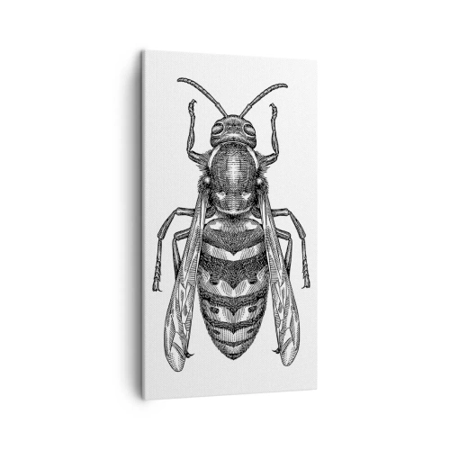 Lærredstryk - Billede på lærred - Fra en insektplanet - 45x80 cm