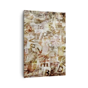 Lærredstryk - Billede på lærred - Jeg forener snakkehovederne - 70x100 cm