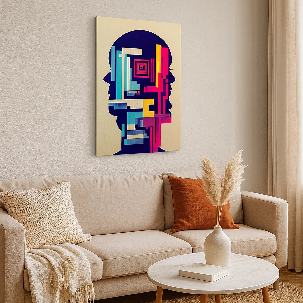 Lærredstryk - Billede på lærred - Nye slips - 50x70 cm