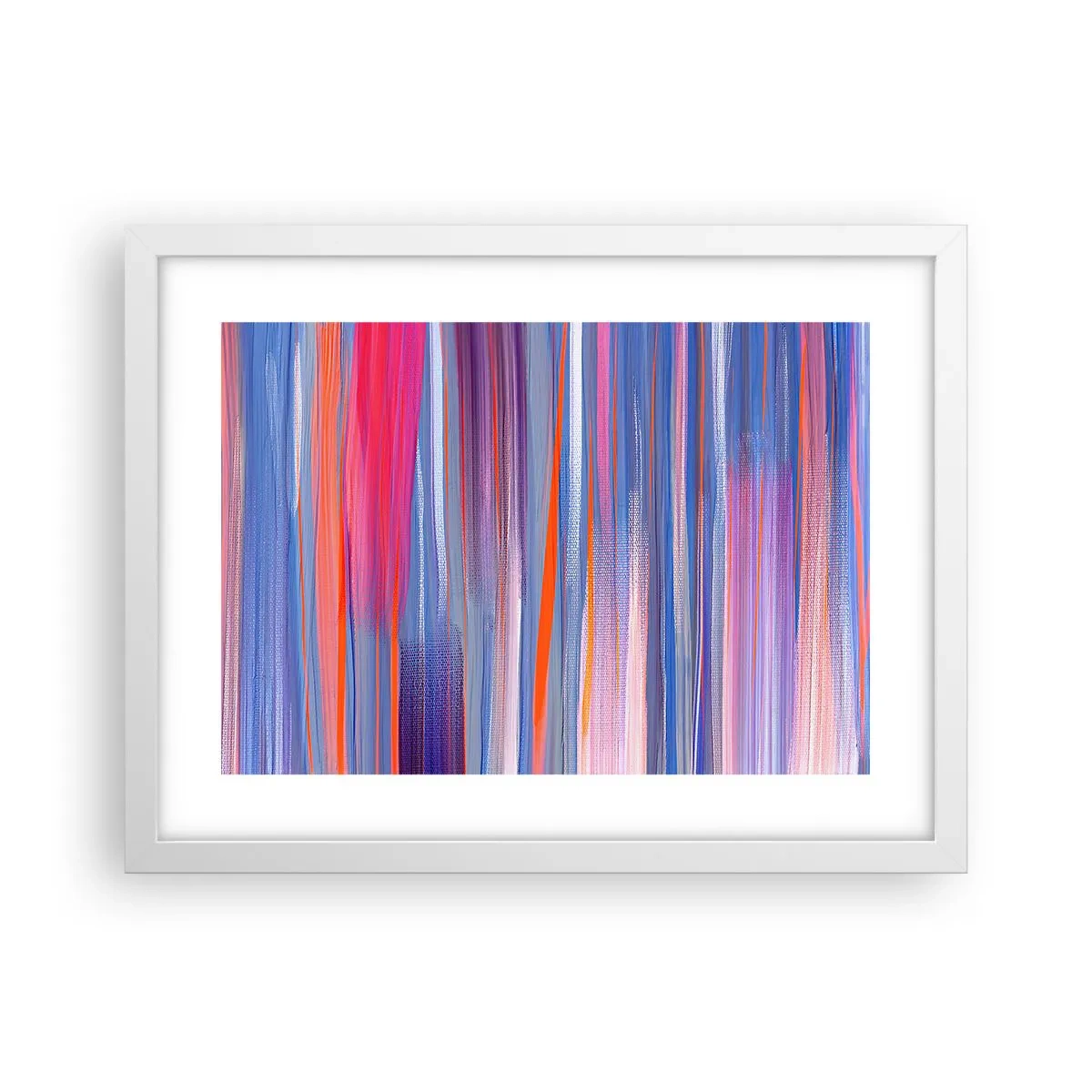 Plakat i hvid ramme - Opstigning - 40x30 cm