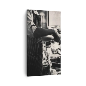 Lærredstryk - Billede på lærred - Smagernes alkymi - 45x80 cm