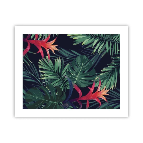 Plakat - Brænd i grønt - 50x40 cm