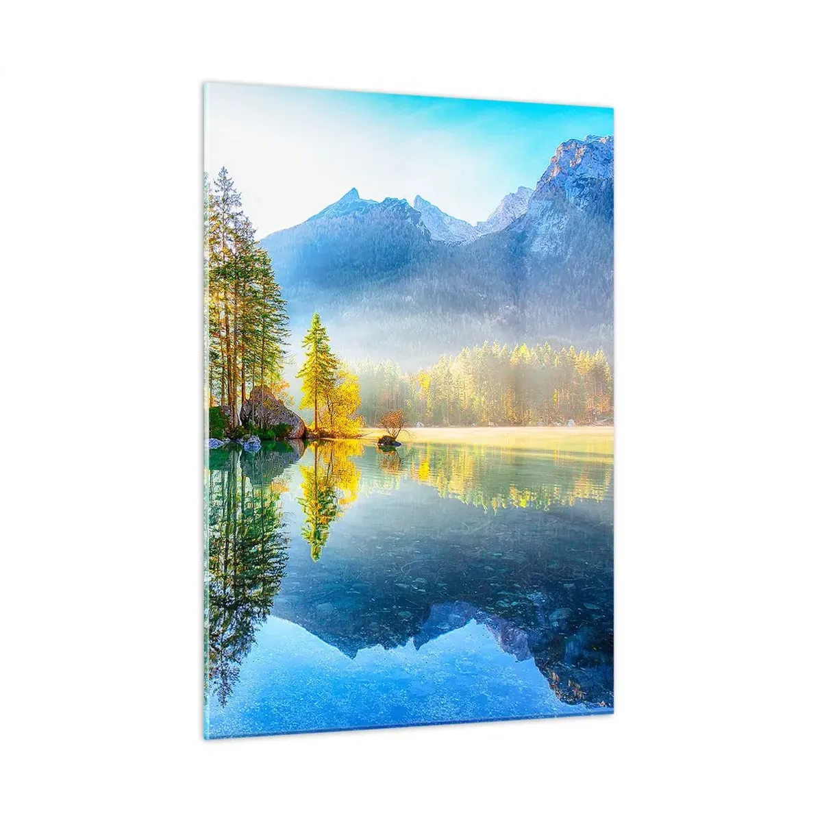 Billede på glas - Majestæt og sødme - 50x70 cm