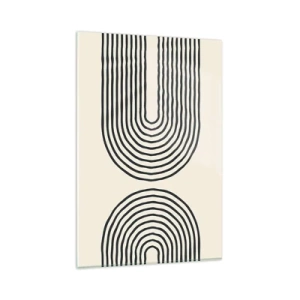 Billede på glas - Kommer snart... - 80x120 cm