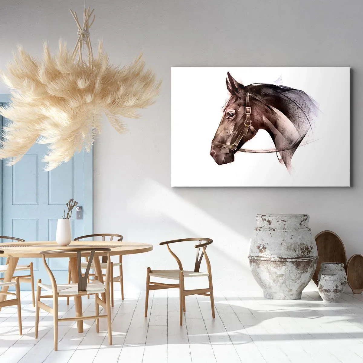 Lærredstryk - Billede på lærred - Sikke en charme - 120x80 cm