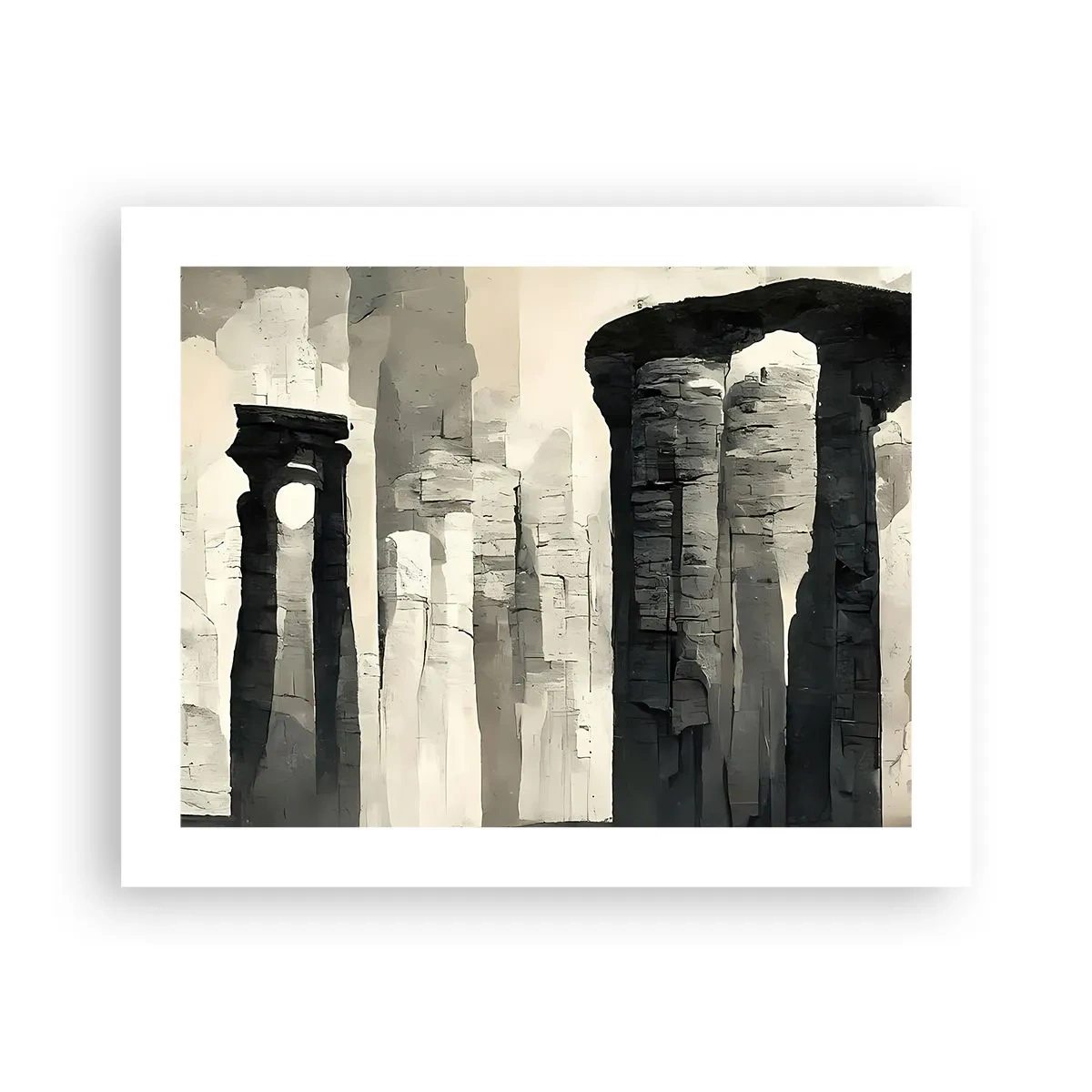 Plakat - Antikkens majestæt - 50x40 cm